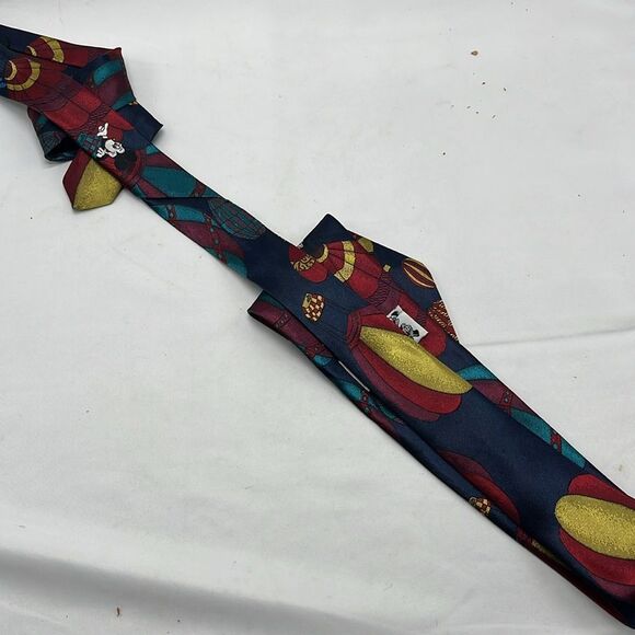 Vintage Balancine Mickey & Goofy Balloon The Tie Works Disney Tie - Picture 3 of 7